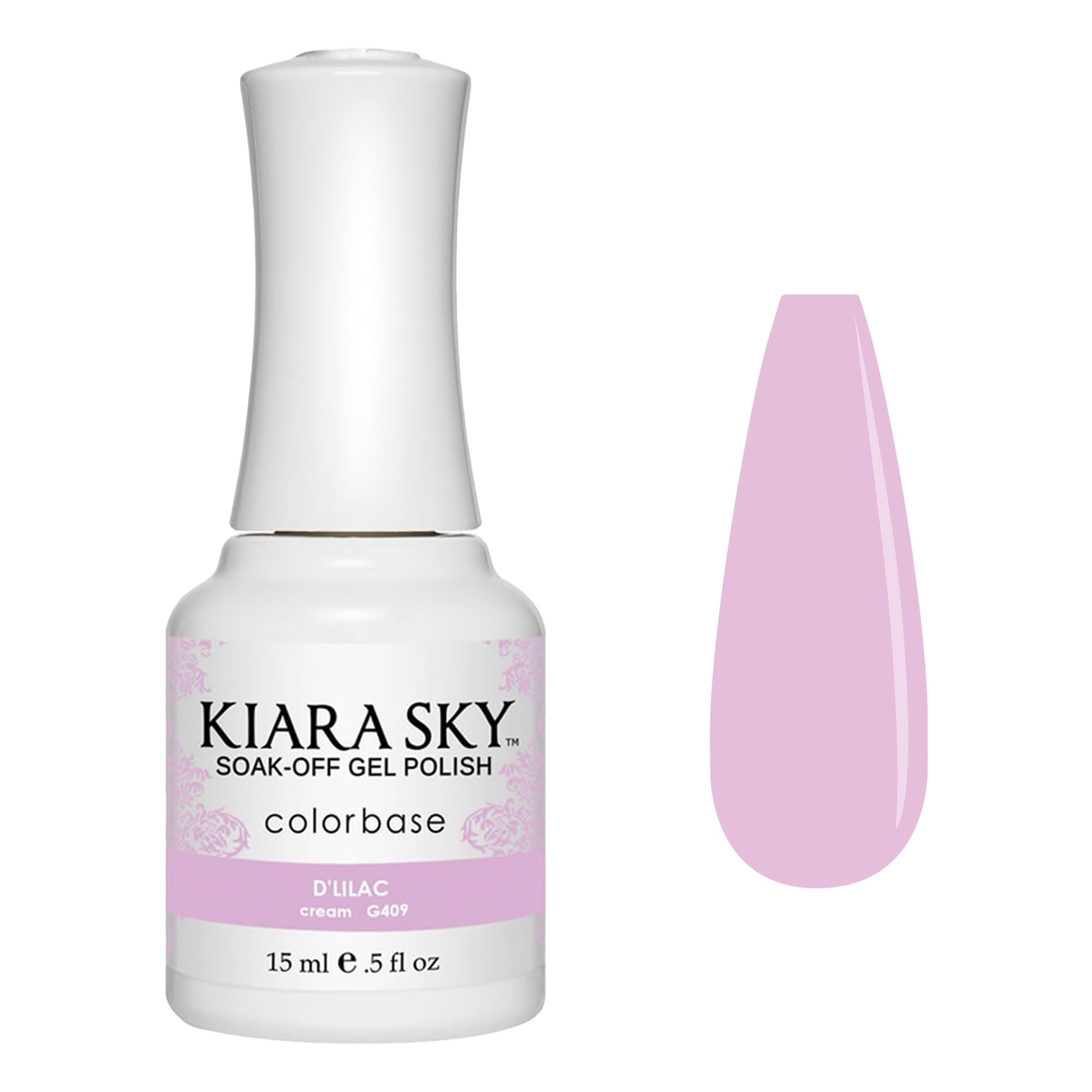 Amazon.com: KIARA SKY Soak Off Gel Nail Polish 0.5 fl oz, D'LILAC